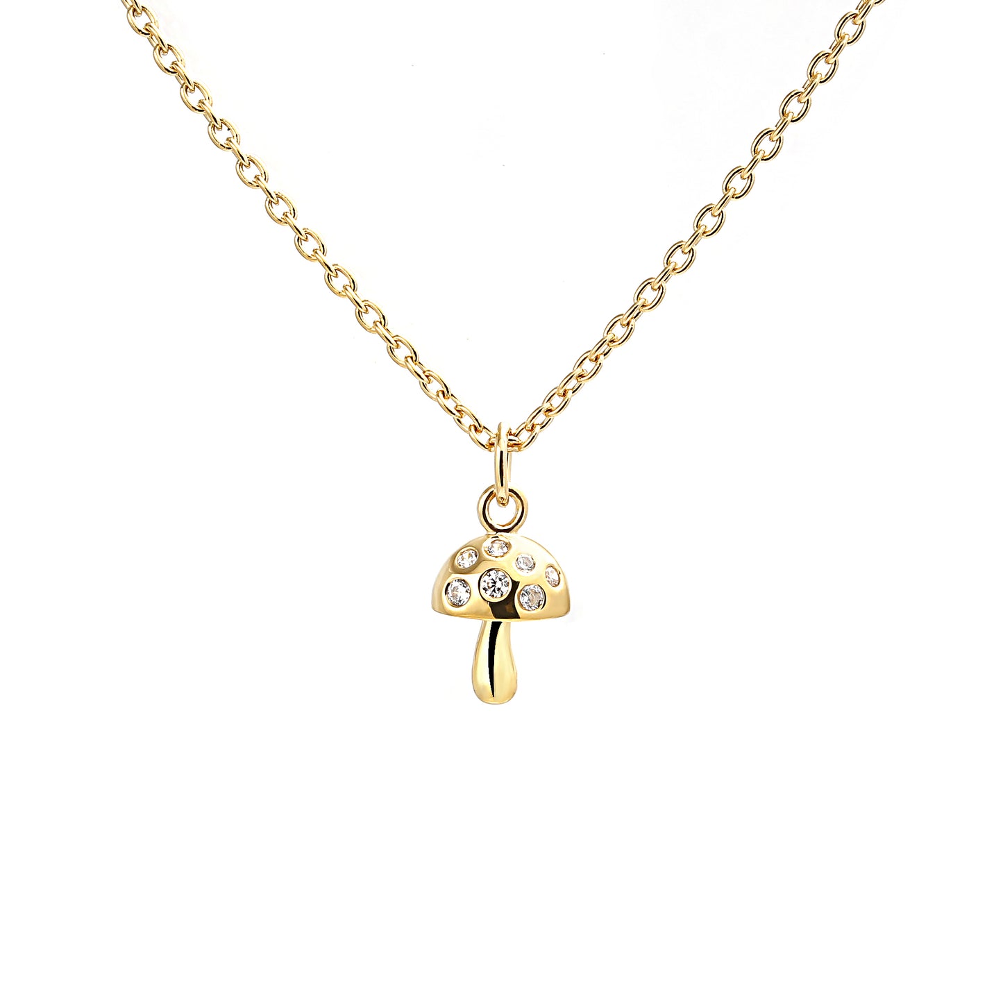 Mushroom Necklace