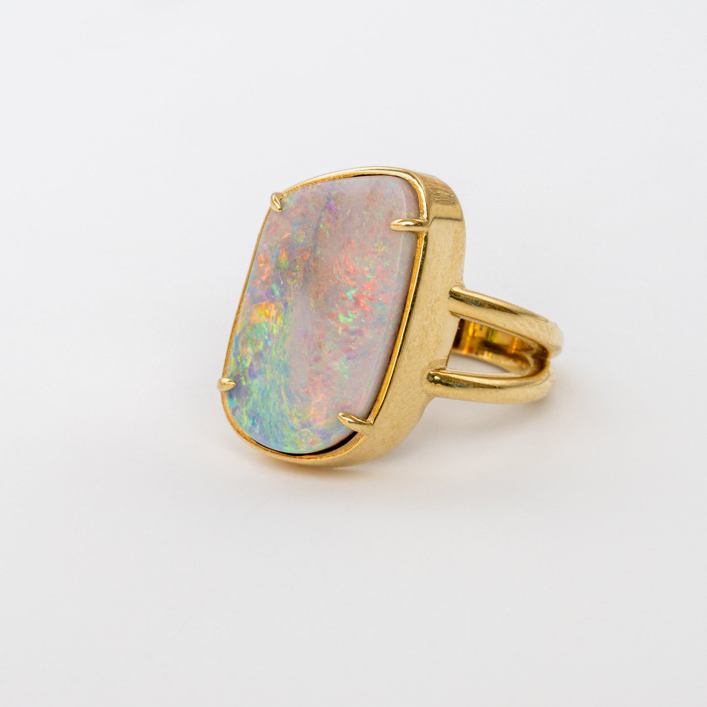 Rainbow Boulder Opal One of A Kind