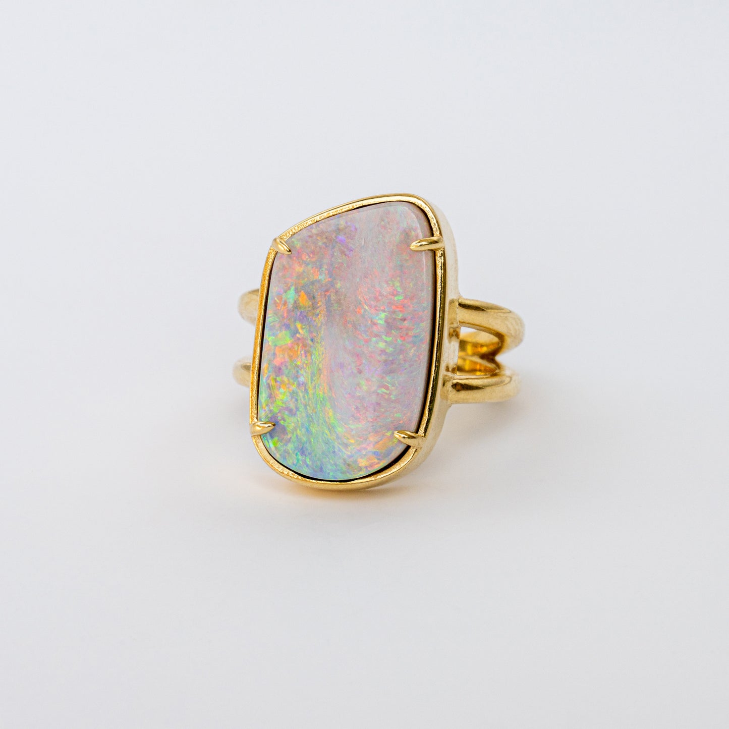 Rainbow Boulder Opal One of A Kind