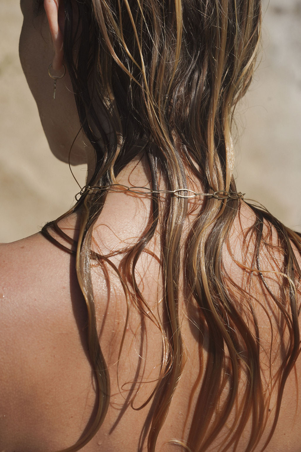 Marquise Gold Necklace