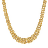 14K Solid Gold Byzantine Chain Necklace