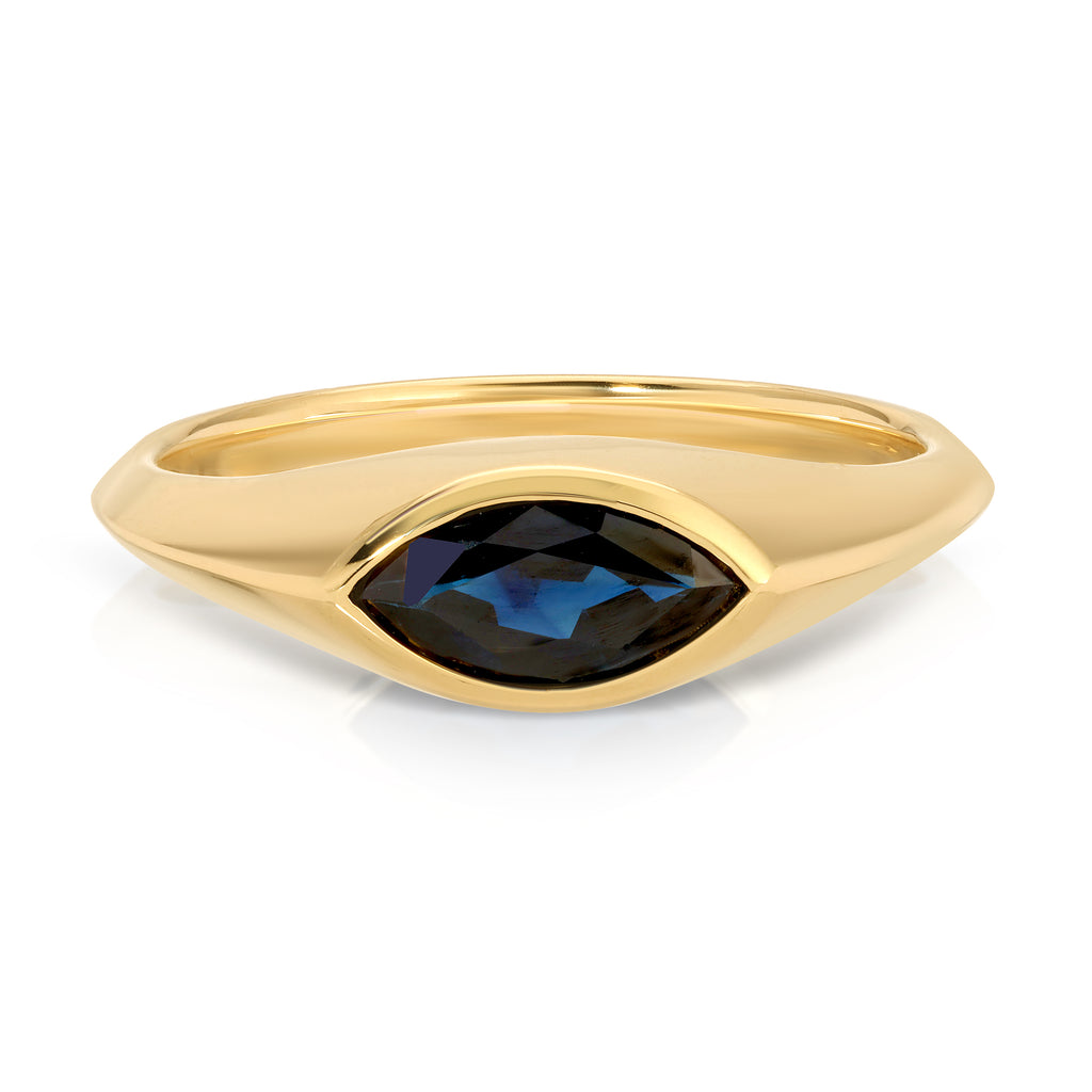 Vintage Heirloom Sapphire Ring Small