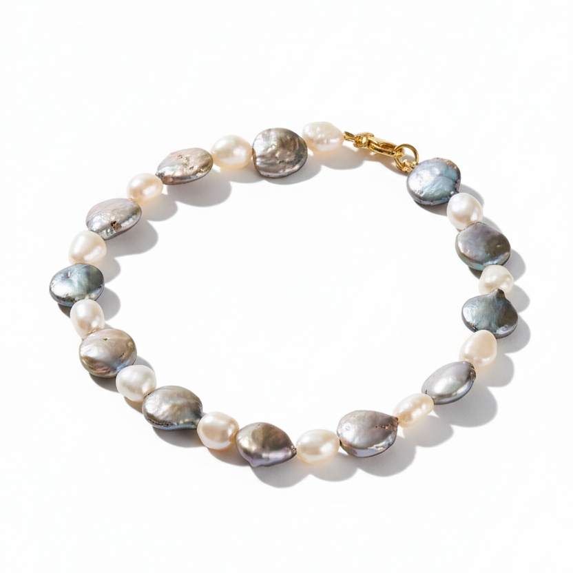 Ocean Blue Pearl Bracelet / Anklet