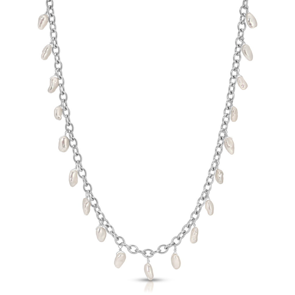 Pearl Cascade Necklace