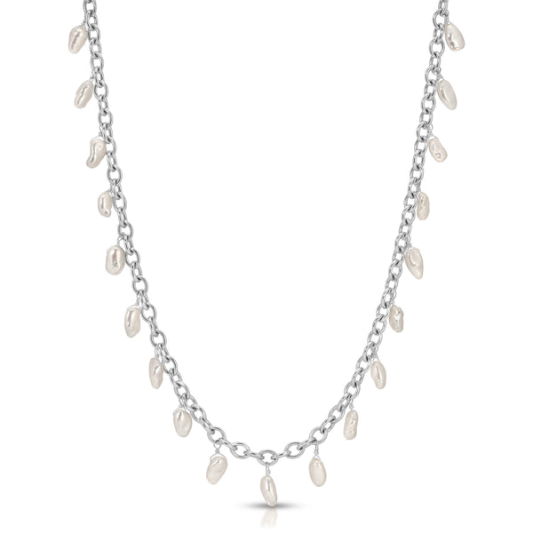 Pearl Cascade Necklace