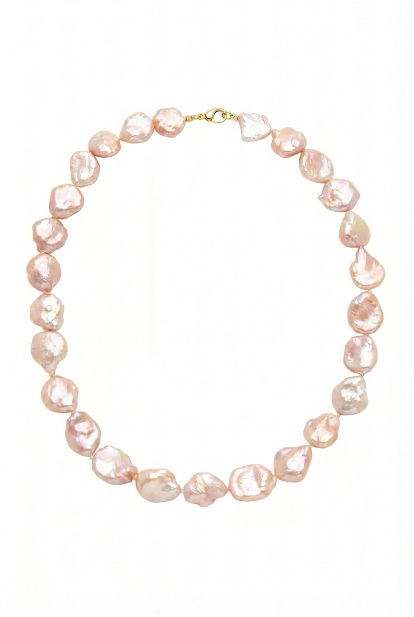 Blush Keshi Pearl Necklace
