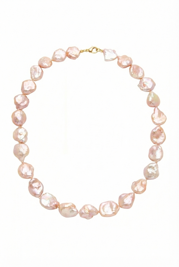 Blush Keshi Pearl Necklace