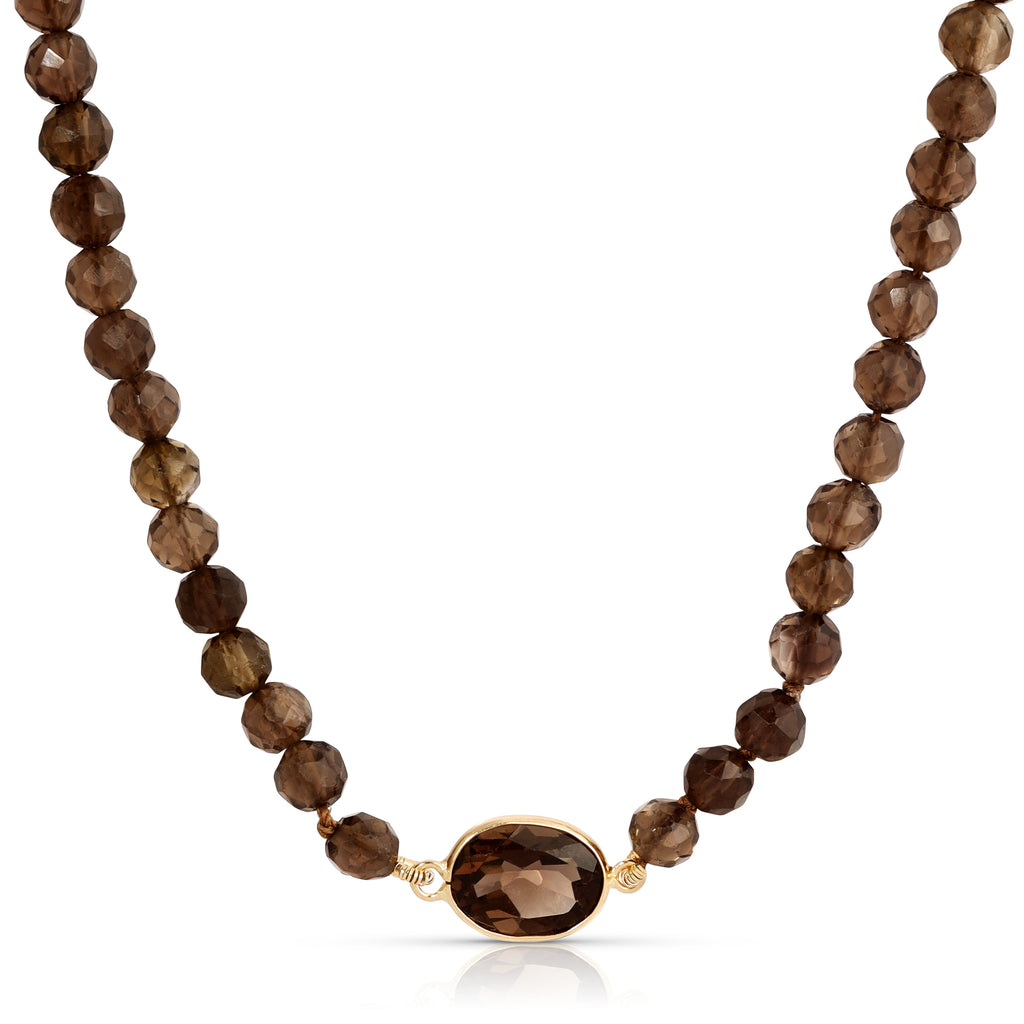 Smoky Quartz Necklace