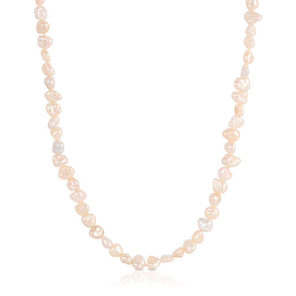 Biwa Pearl Necklace