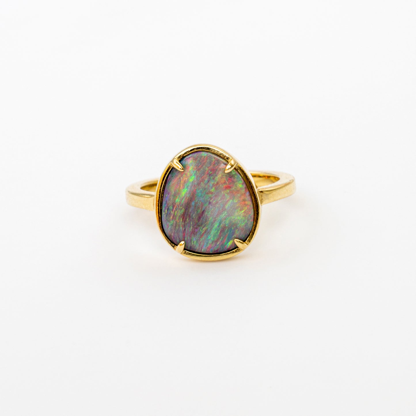 Black Opal One of A Kind Ring