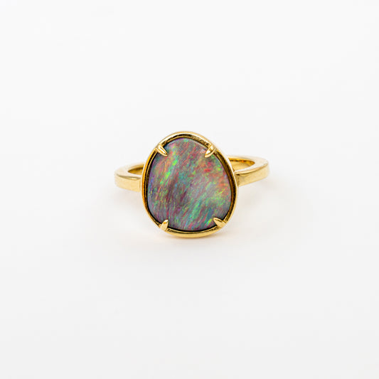 Black Opal One of A Kind Ring