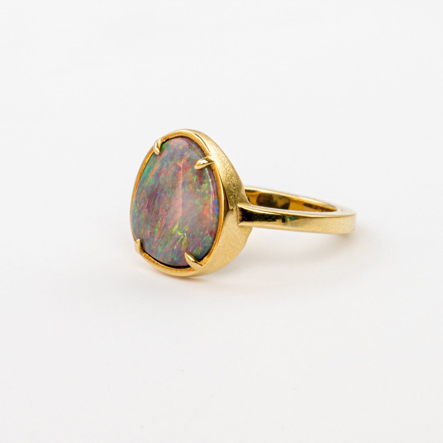 Black Opal One of A Kind Ring