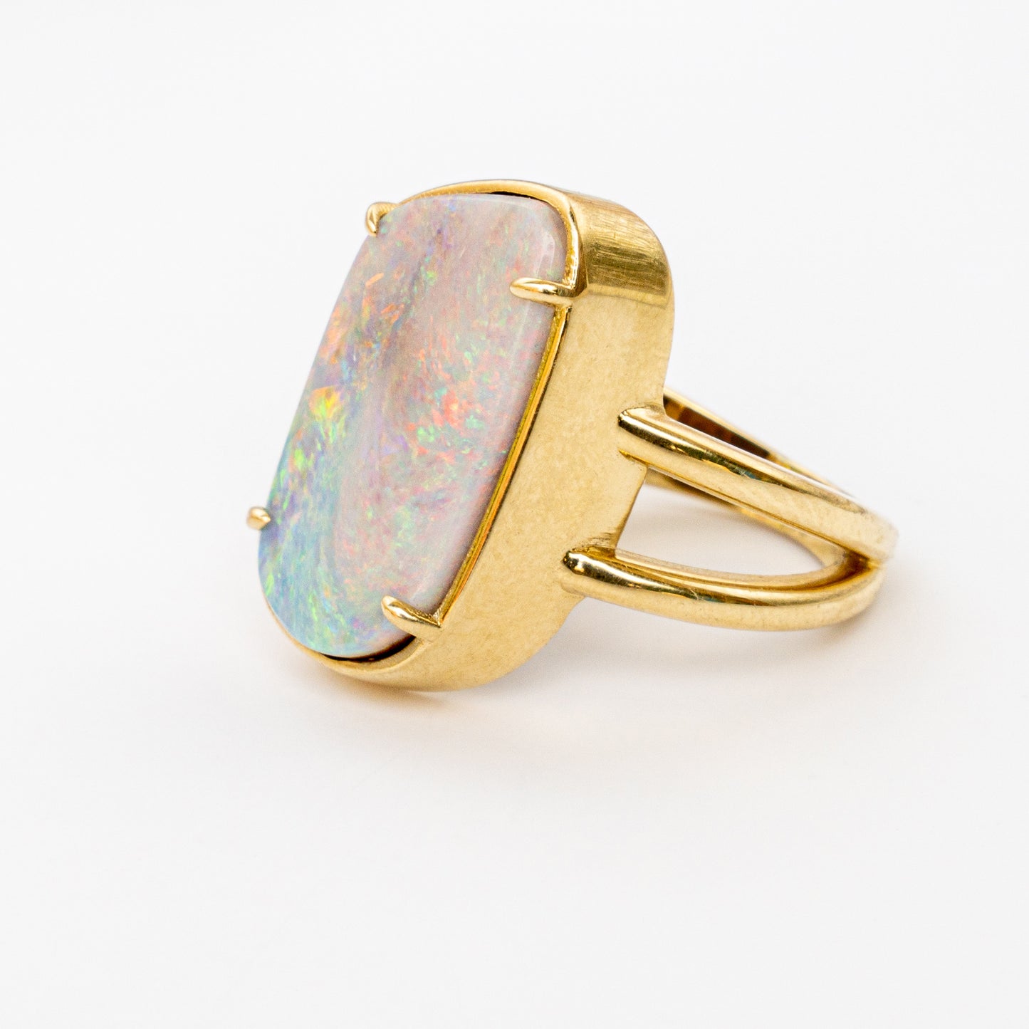 Rainbow Boulder Opal One of A Kind
