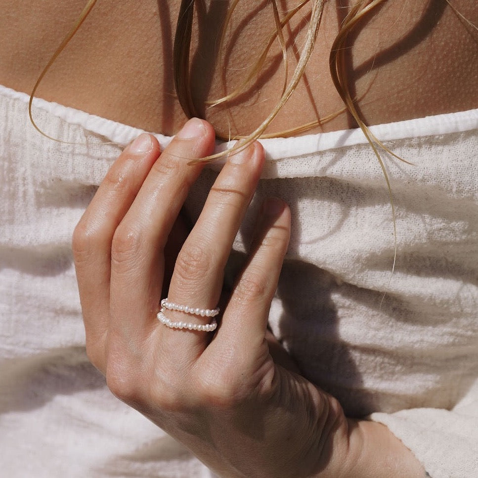 Pearl Stretch Ring