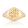 Mushroom Signet Ring