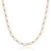 Pearl and Gold Bead Necklace